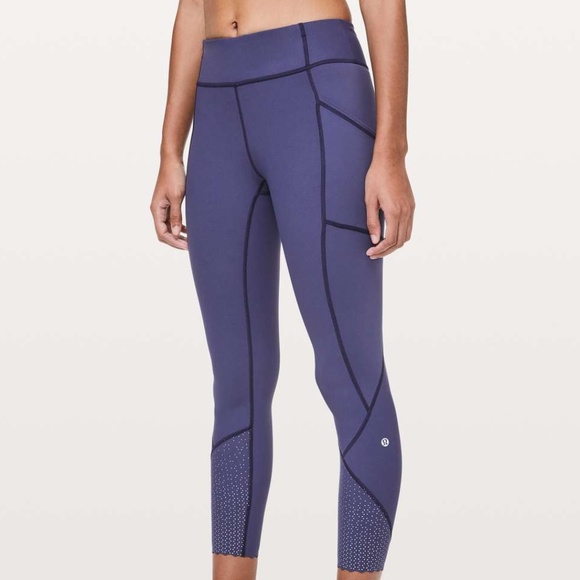 lululemon athletica Pants - Like New Tight Stuff Tight II 25" Gatsby Blue